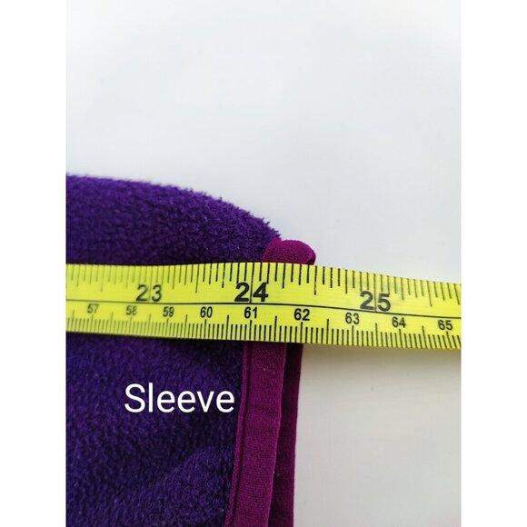 Patagonia Women's Purple Lightweight Synchilla Snap T Fleece Jacket Size M - Picture 9 of 9